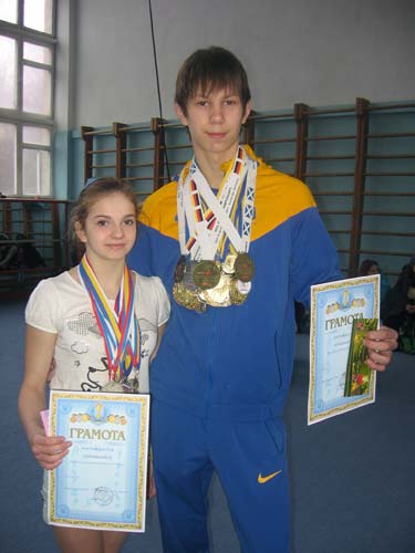 Олеся Сазонова и Антон Артюхов