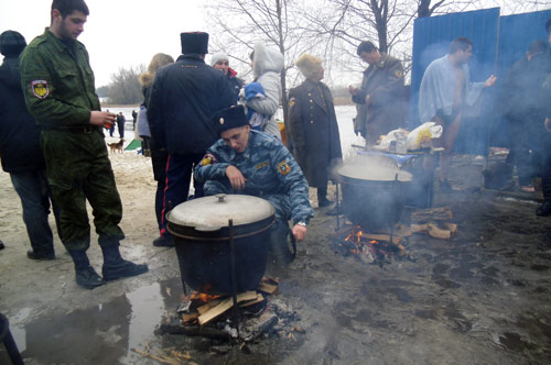 Настоящий горячий казацкий кулеш был как нельзя кстати
